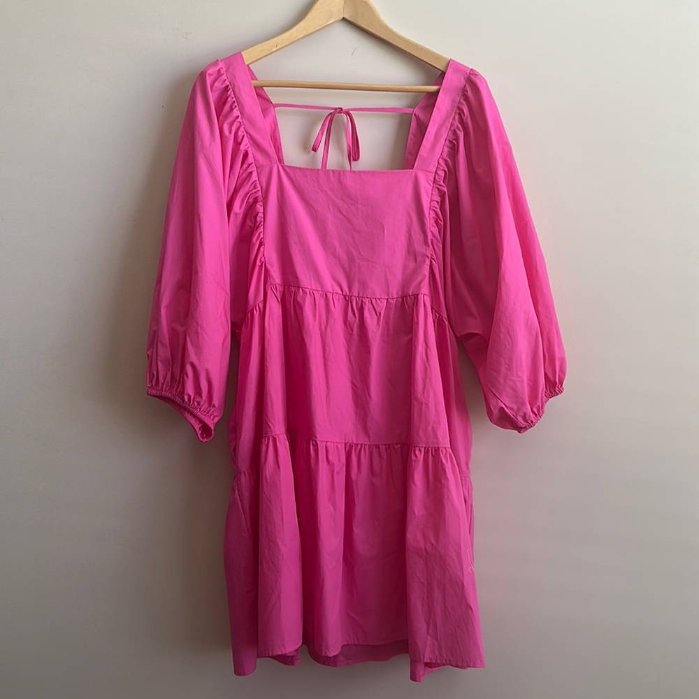 NWOT: A New Day Puffy Sleeve Dress